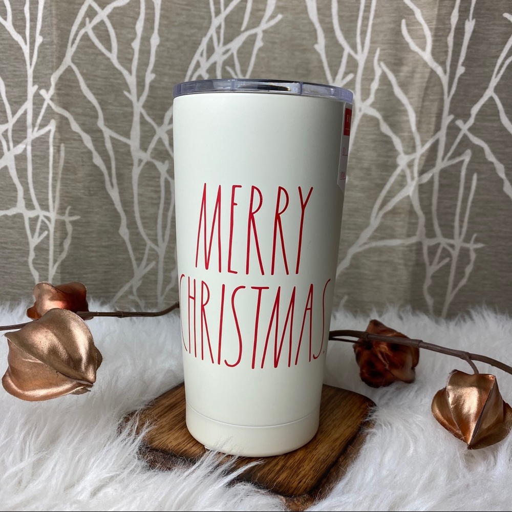 RAE DUNN MERRY CHRISTMAS TUMBLER NEW 2020 HTF